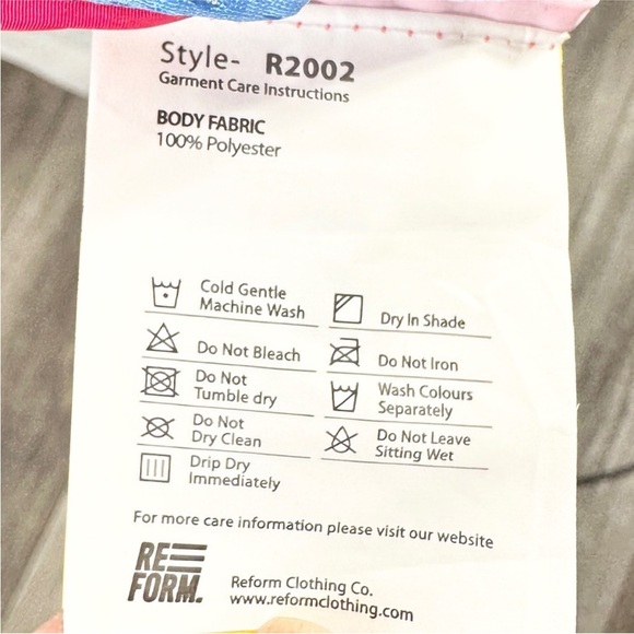 REFORM CLOTHING CO Limited Edition Hood Jacke XL - Picture 9 of 10